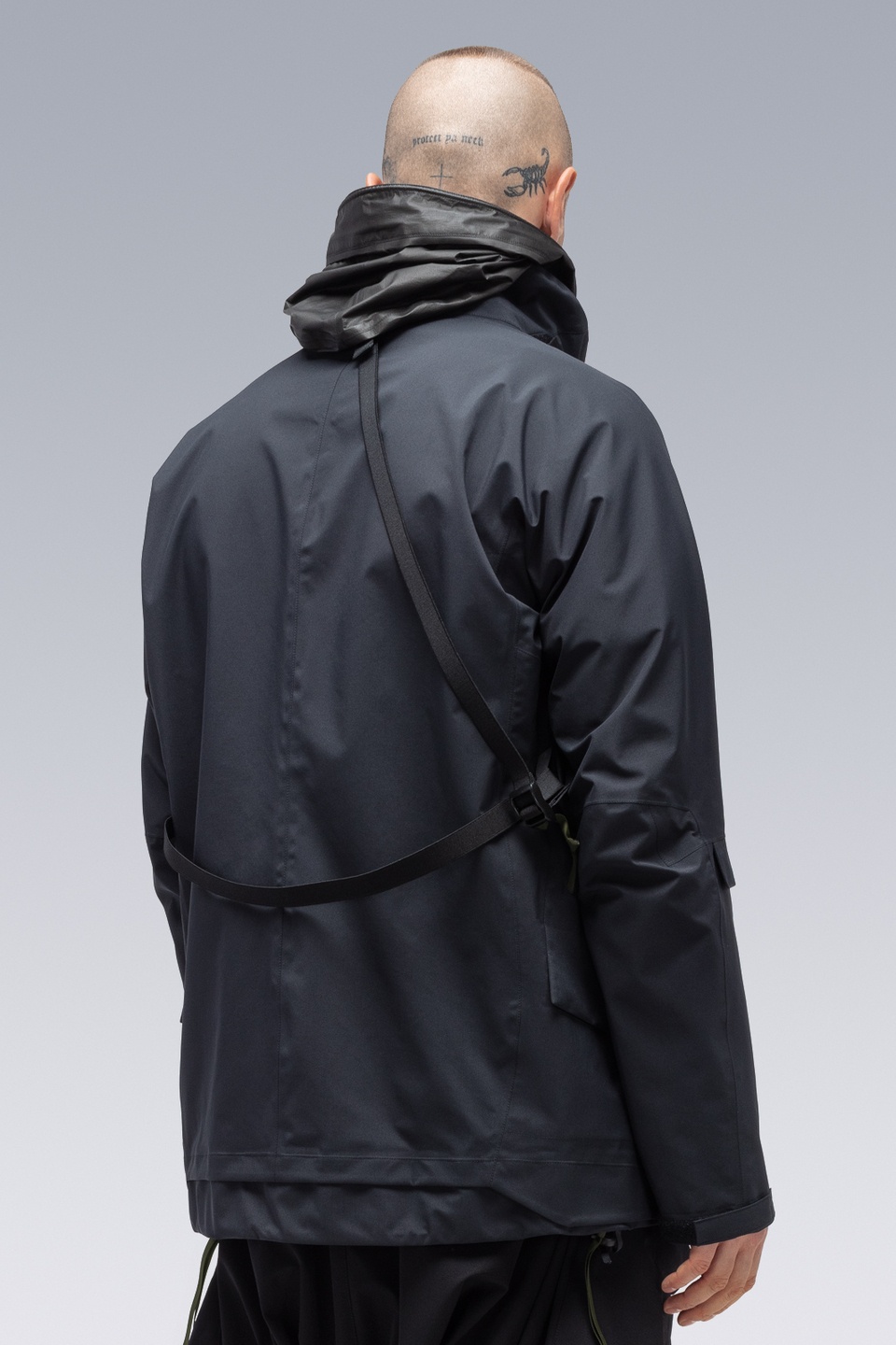 ACRONYM J27-GT 3L Gore-Tex Pro Field Jacket Black | REVERSIBLE
