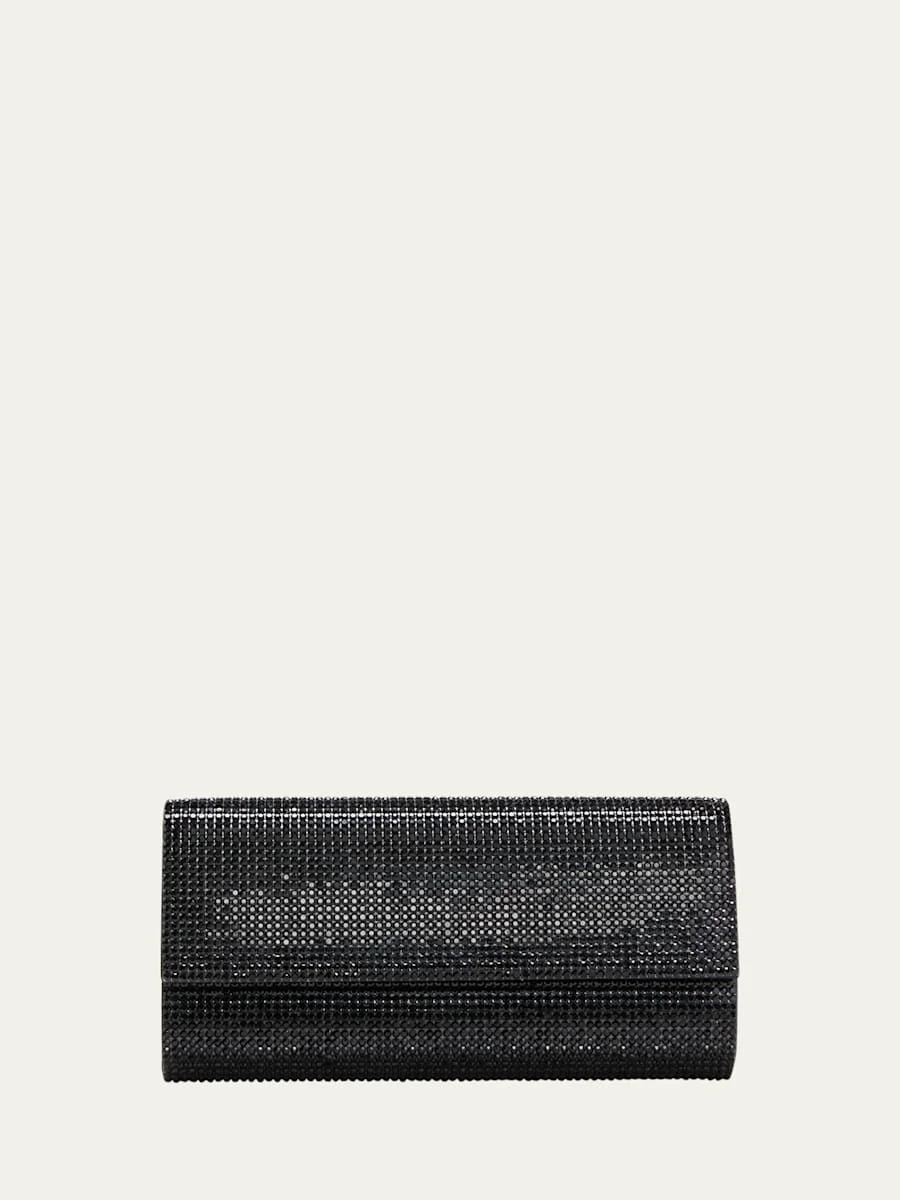 Perry Beaded Crystal Clutch Bag - 1