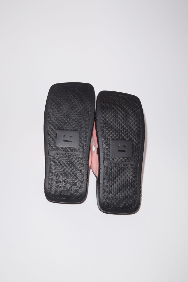 Flat sandals - Pink/black 3