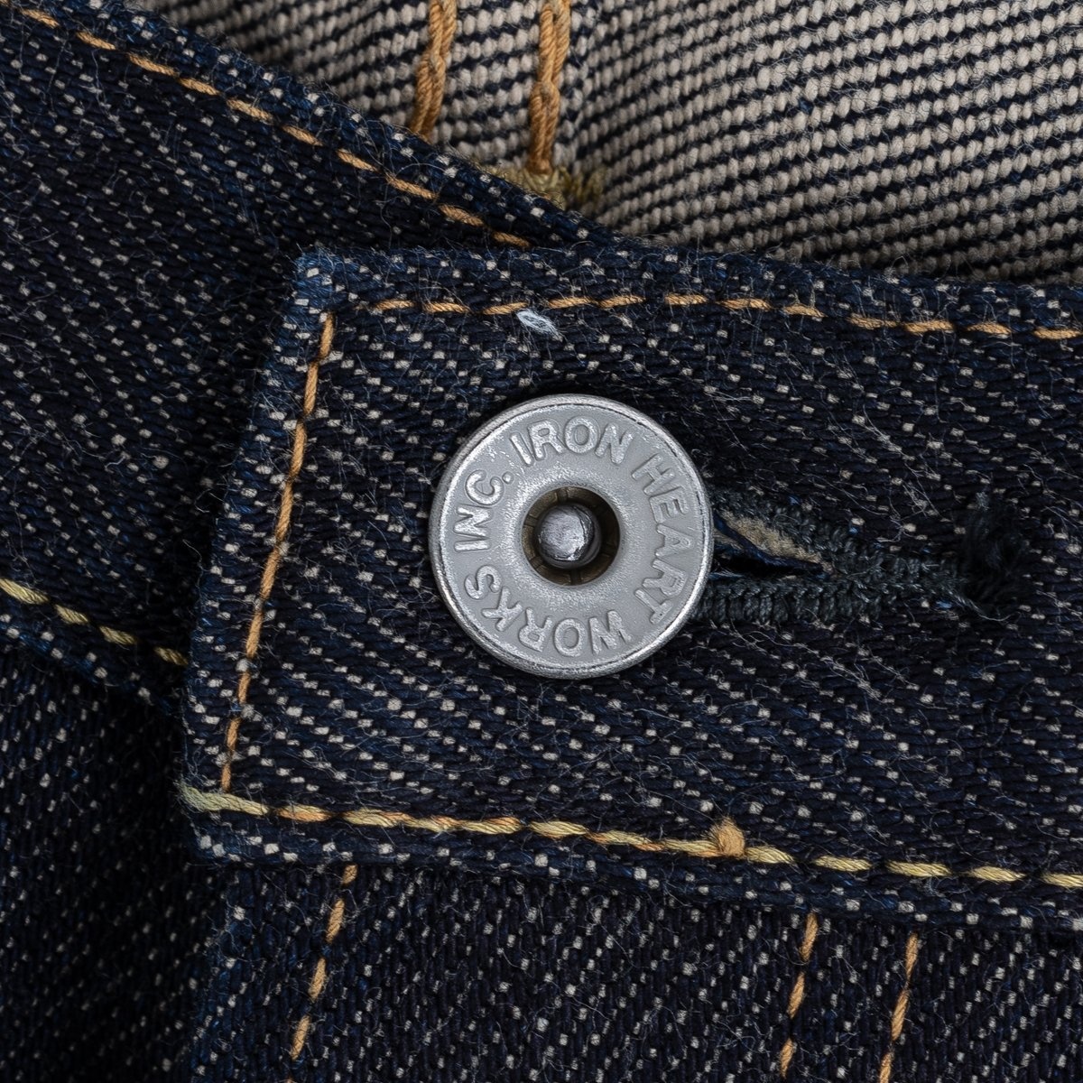 IH-555S-21 21oz Selvedge Denim Super Slim Cut Jeans - Indigo - 6