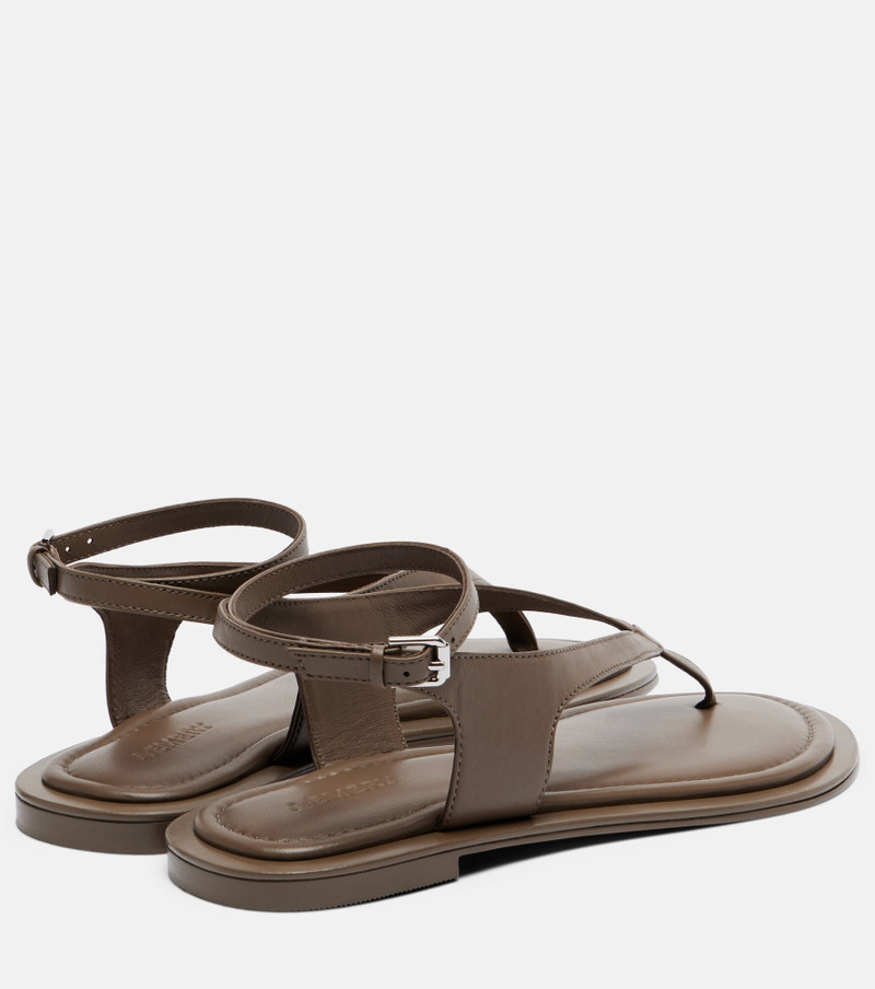 A.EMERY Sabine leather thong sandals outlook