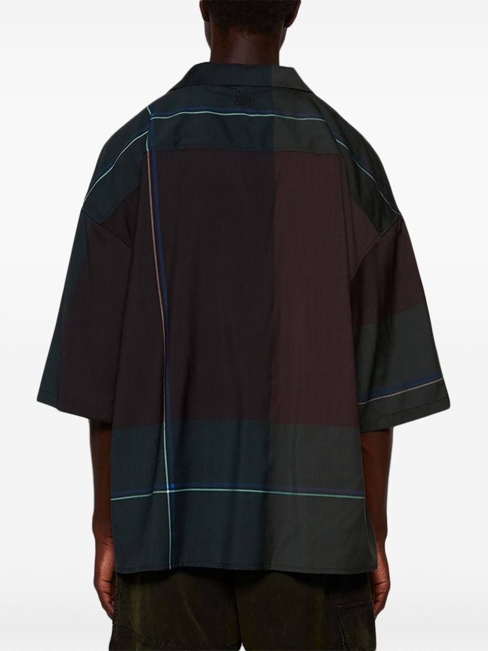 checked short sleeve shirt - 5