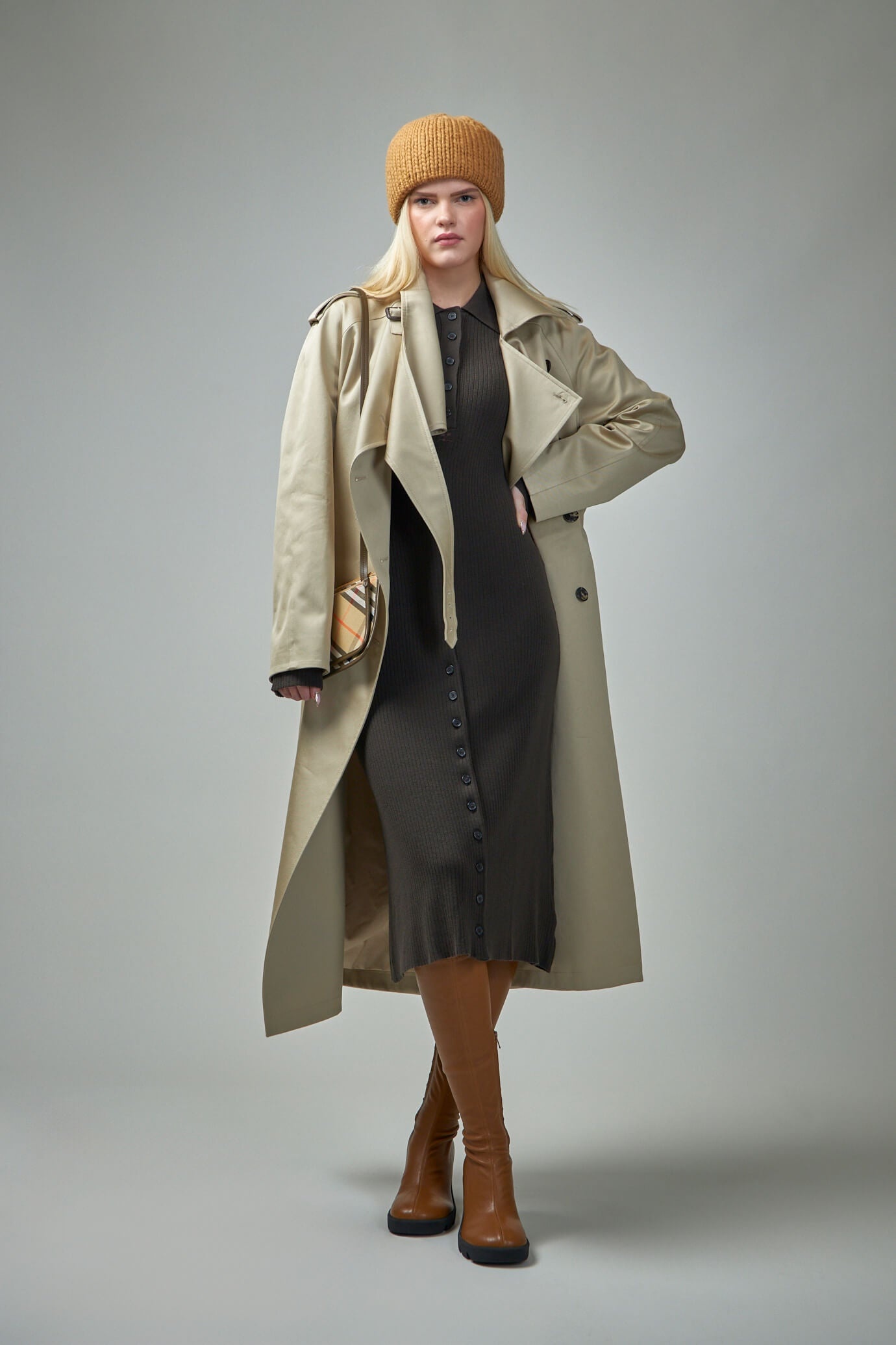Oblique Trench Coat - 2