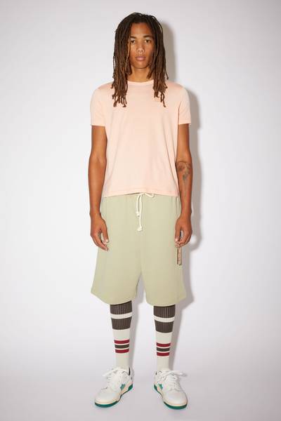 Acne Studios Slim fit t-shirt - Powder pink outlook