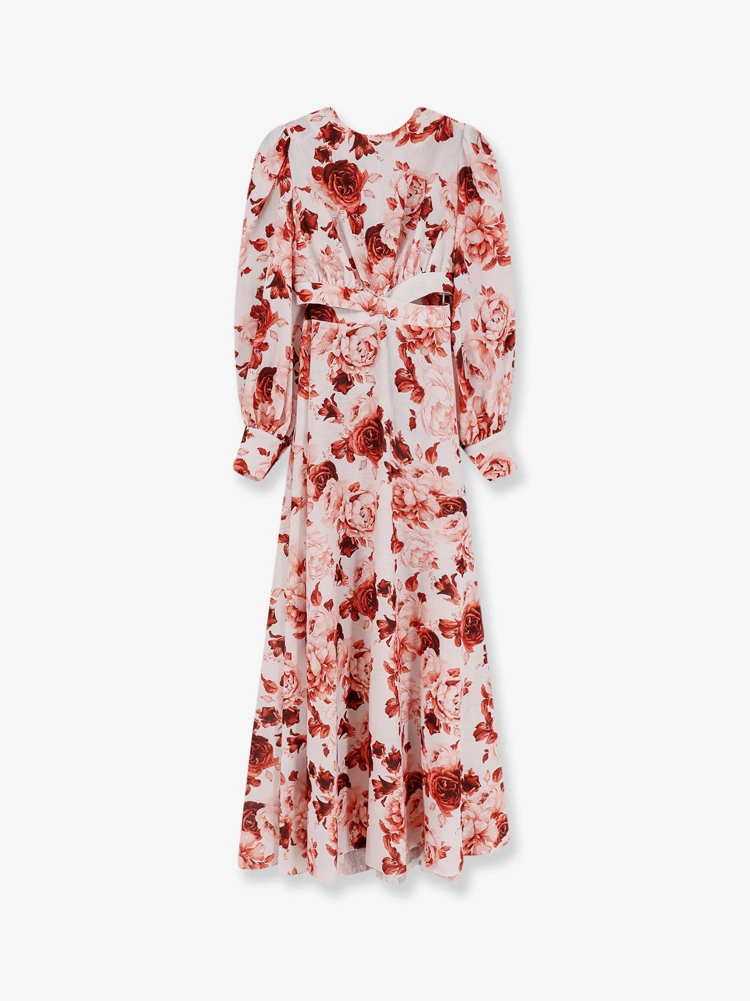 Actualee Linen And Cotton Blend Long Dress - 1