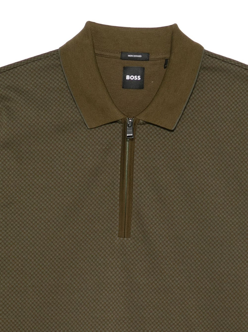 zip-up polo shirt 3