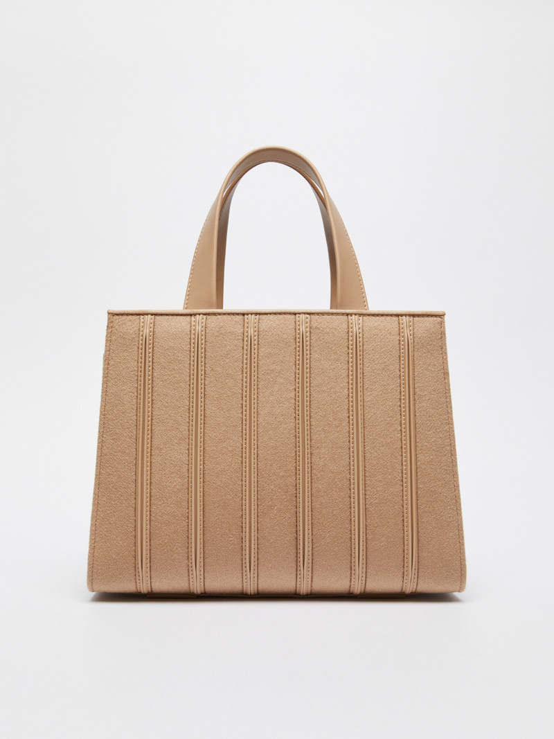 WHITNEYBAG6WS Medium cashmere and leather Whitney Bag 3