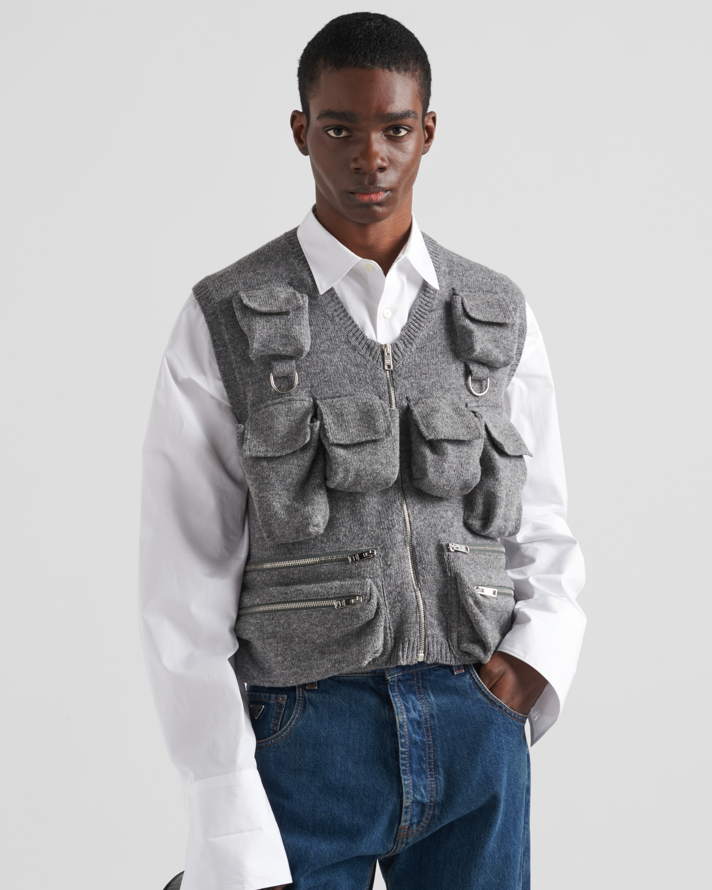 Shetland wool sweater vest - 3