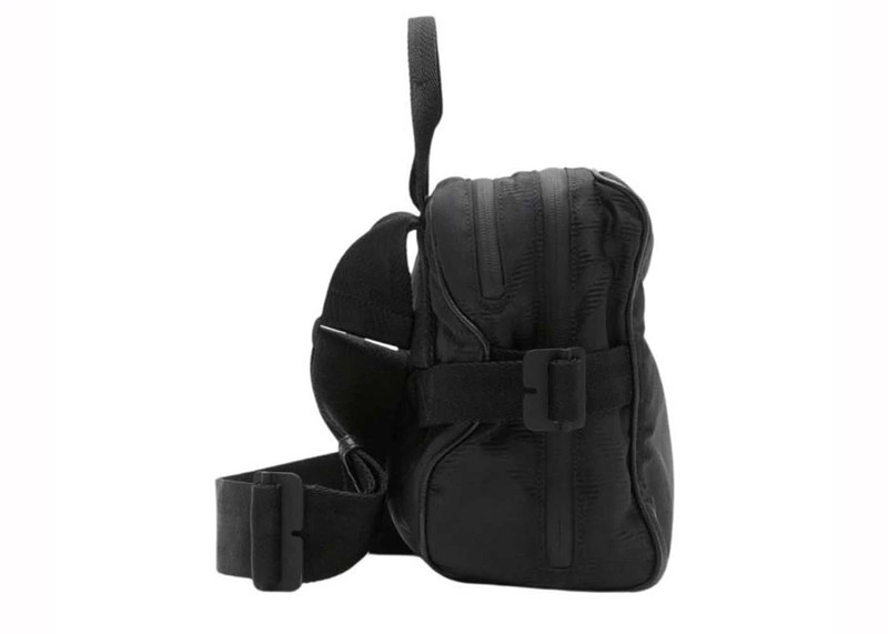 Burberry Burberry Nylon Check Jacquard Tile Shoulder Bag Black outlook