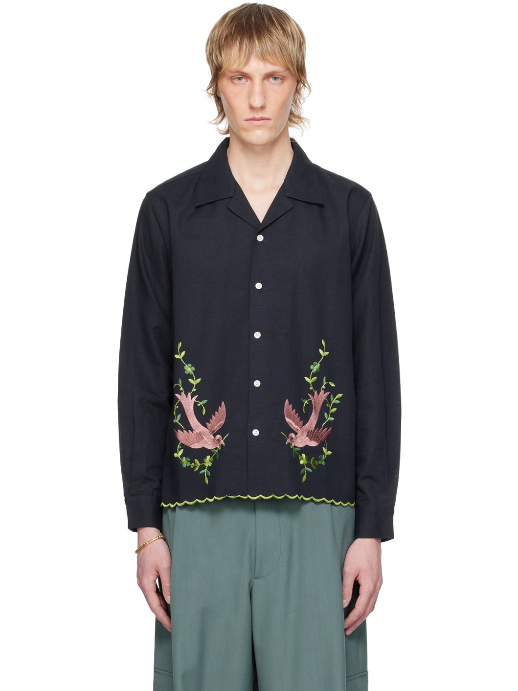 Black Rosefinch Shirt - 1
