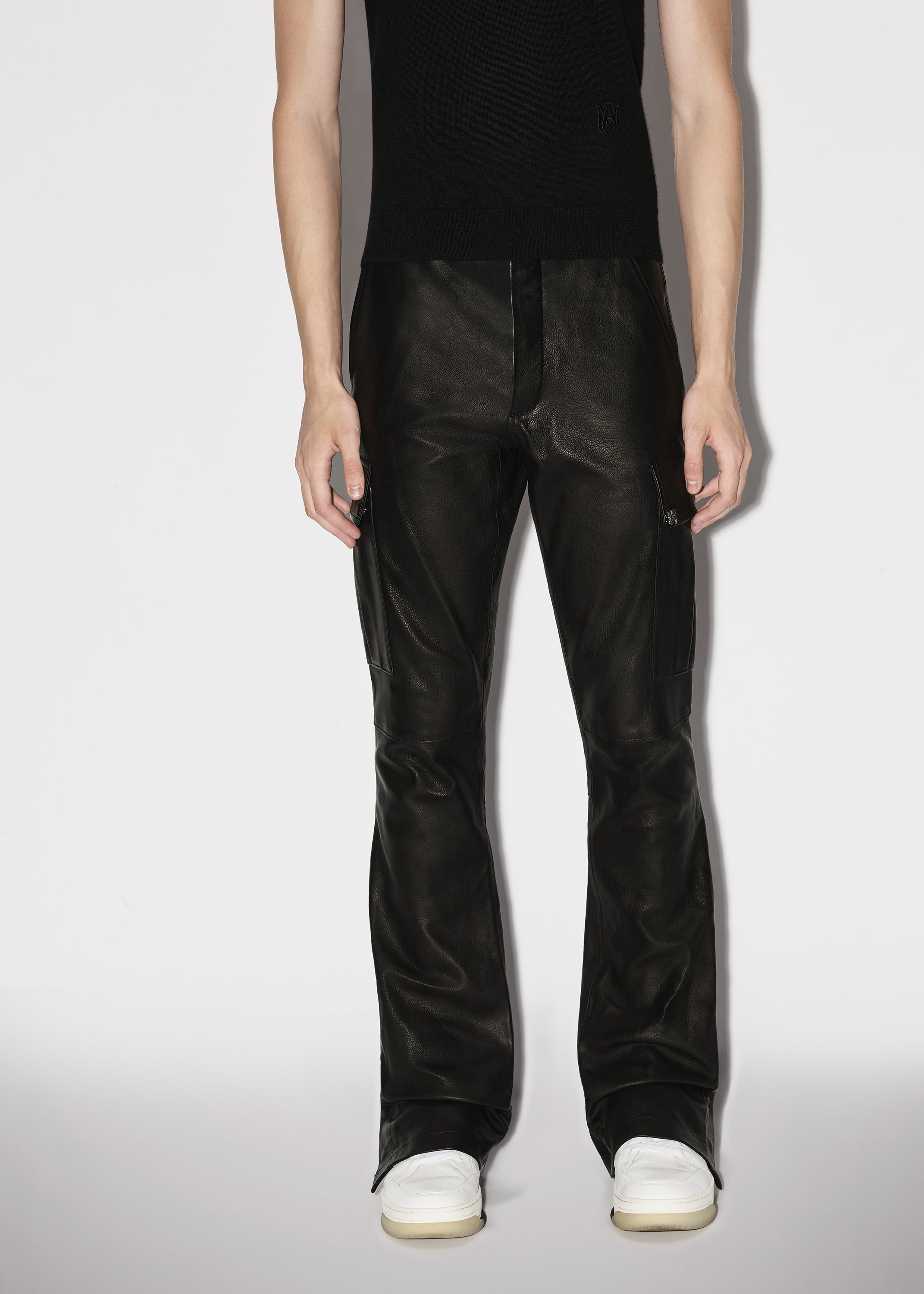 LEATHER CARGO FLARE - 3