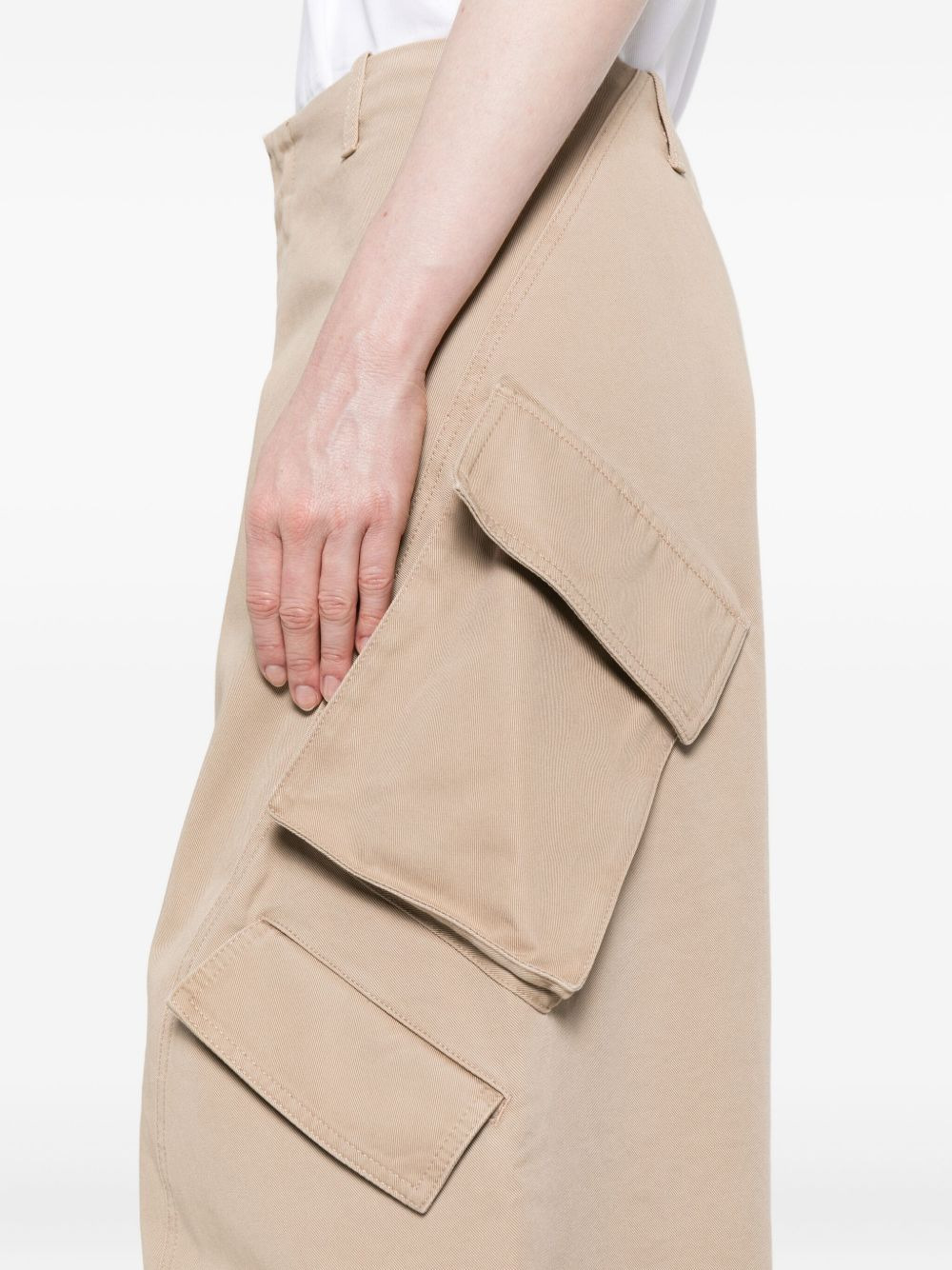 cotton cargo trousers - 5