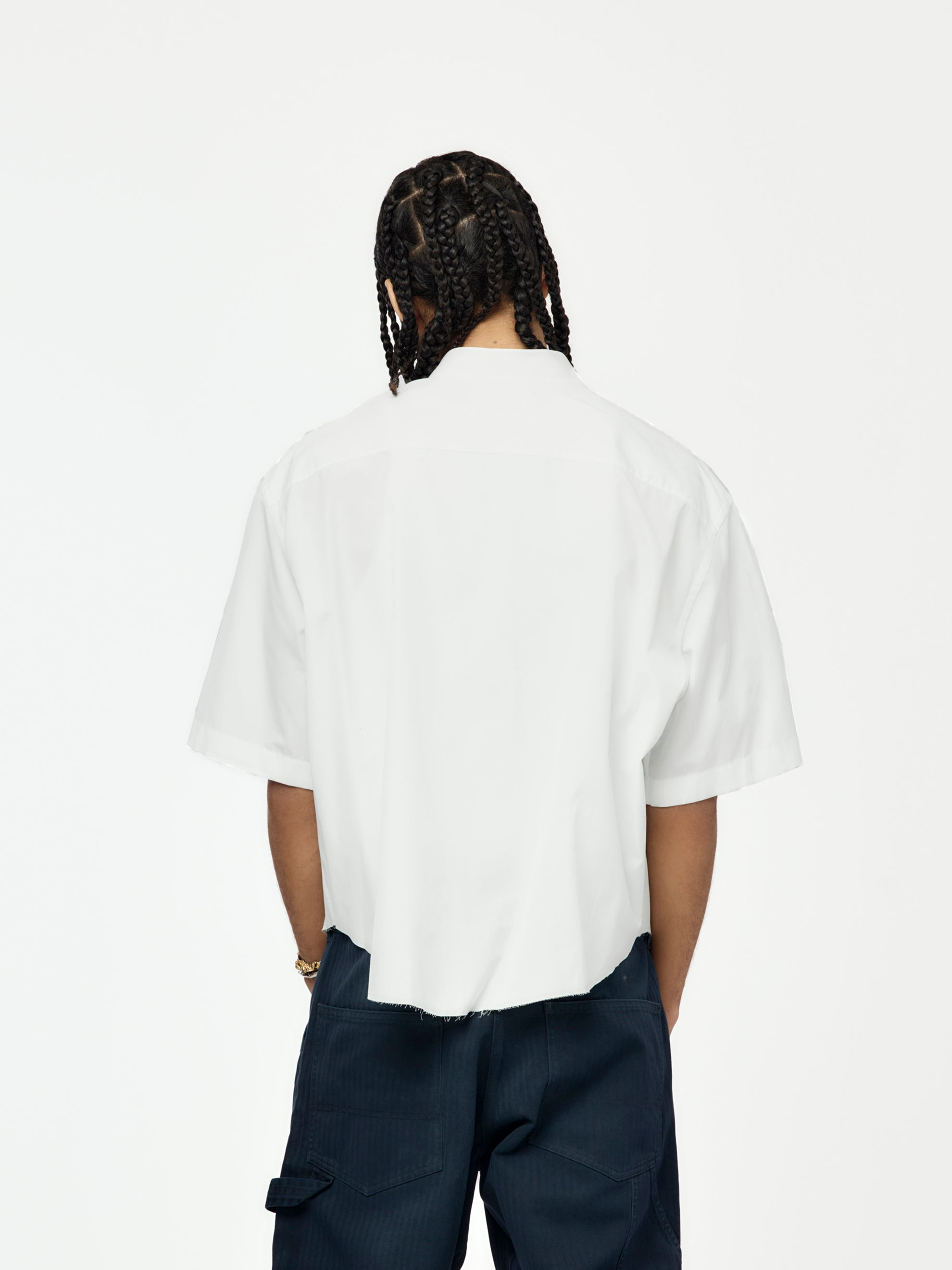 SHORT-SLEEVE SHIRT (WHITE) - 3