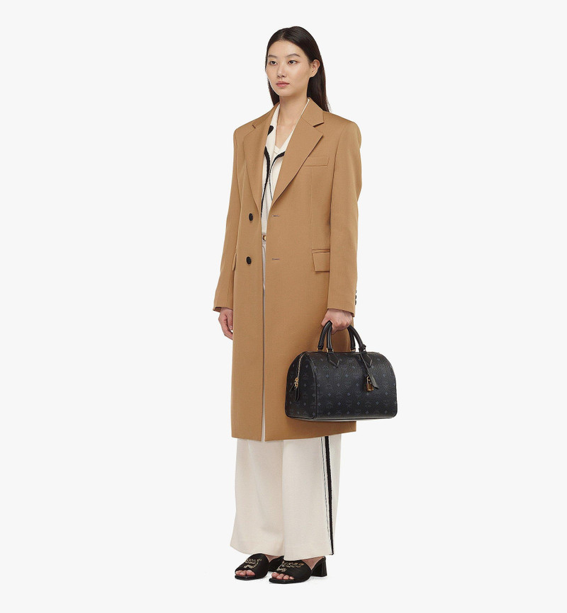 MCM Ella Boston Bag in Visetos outlook