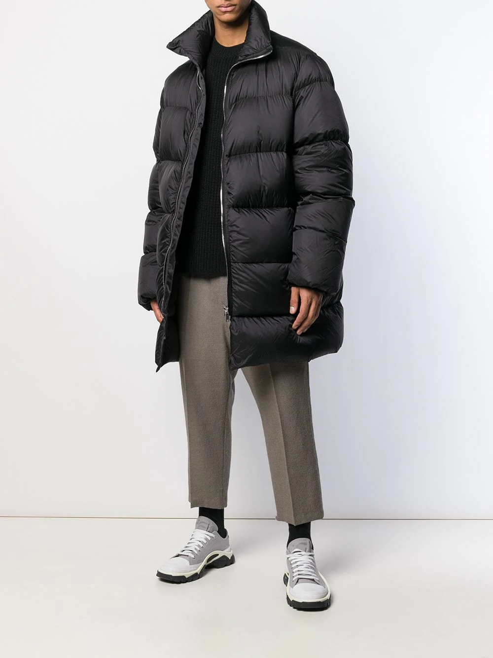 oversized puffer coat - 2