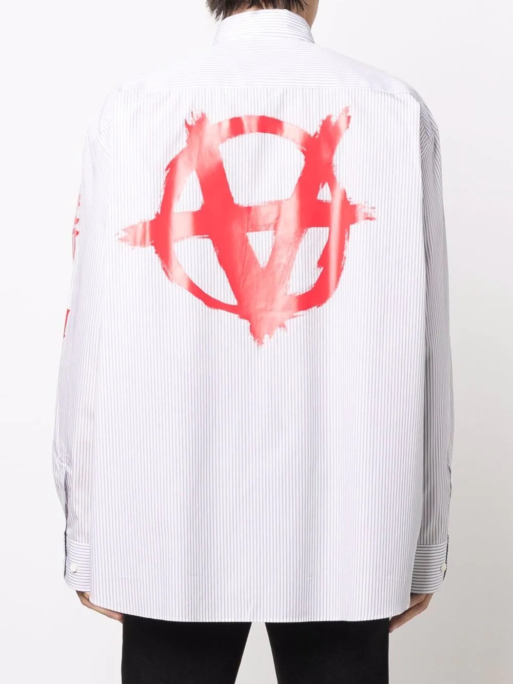 Anarchy striped longsleeved shirt - 5