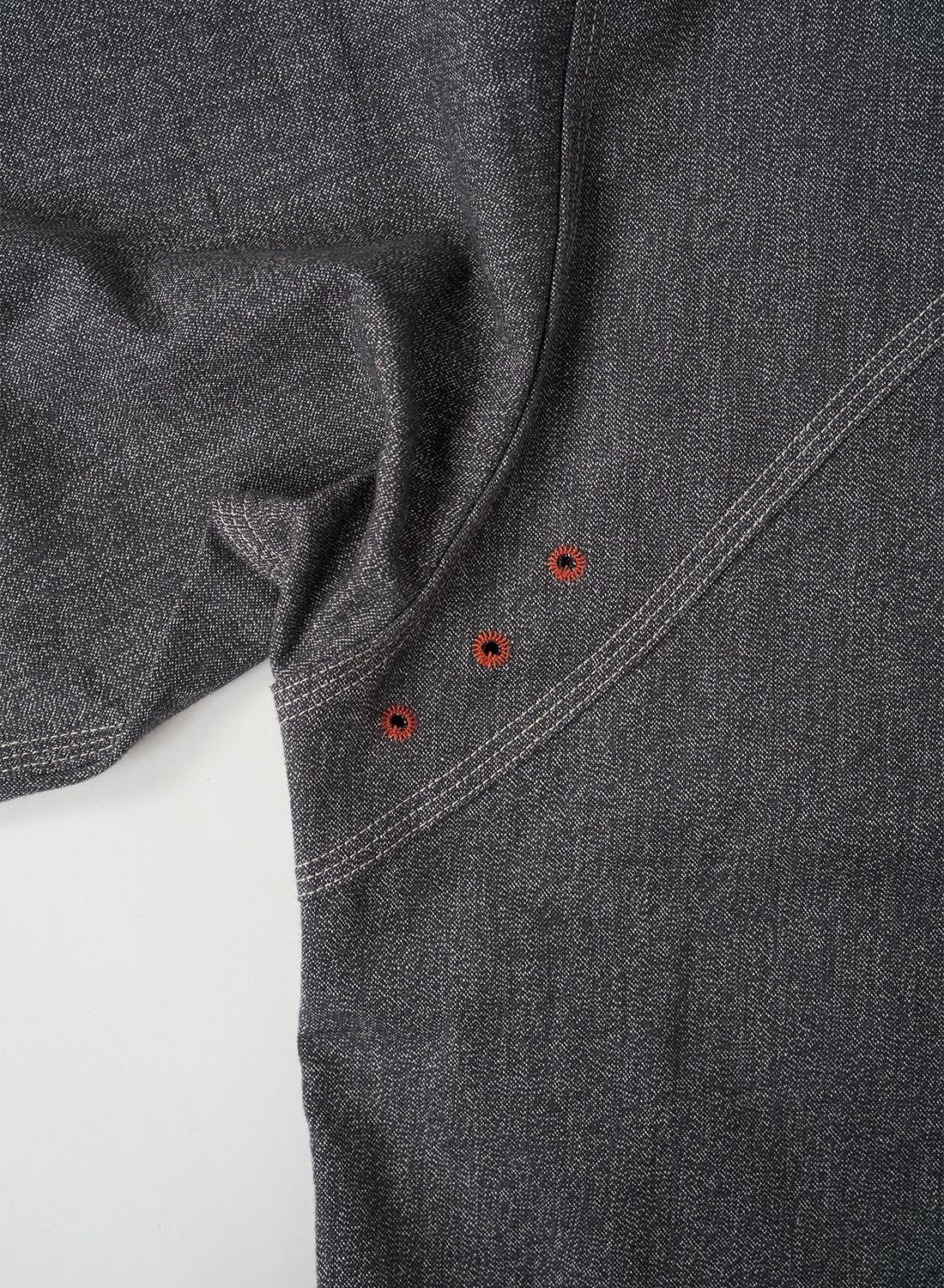 New Medical Shirt Salt & Pepper in Charcoal - 7