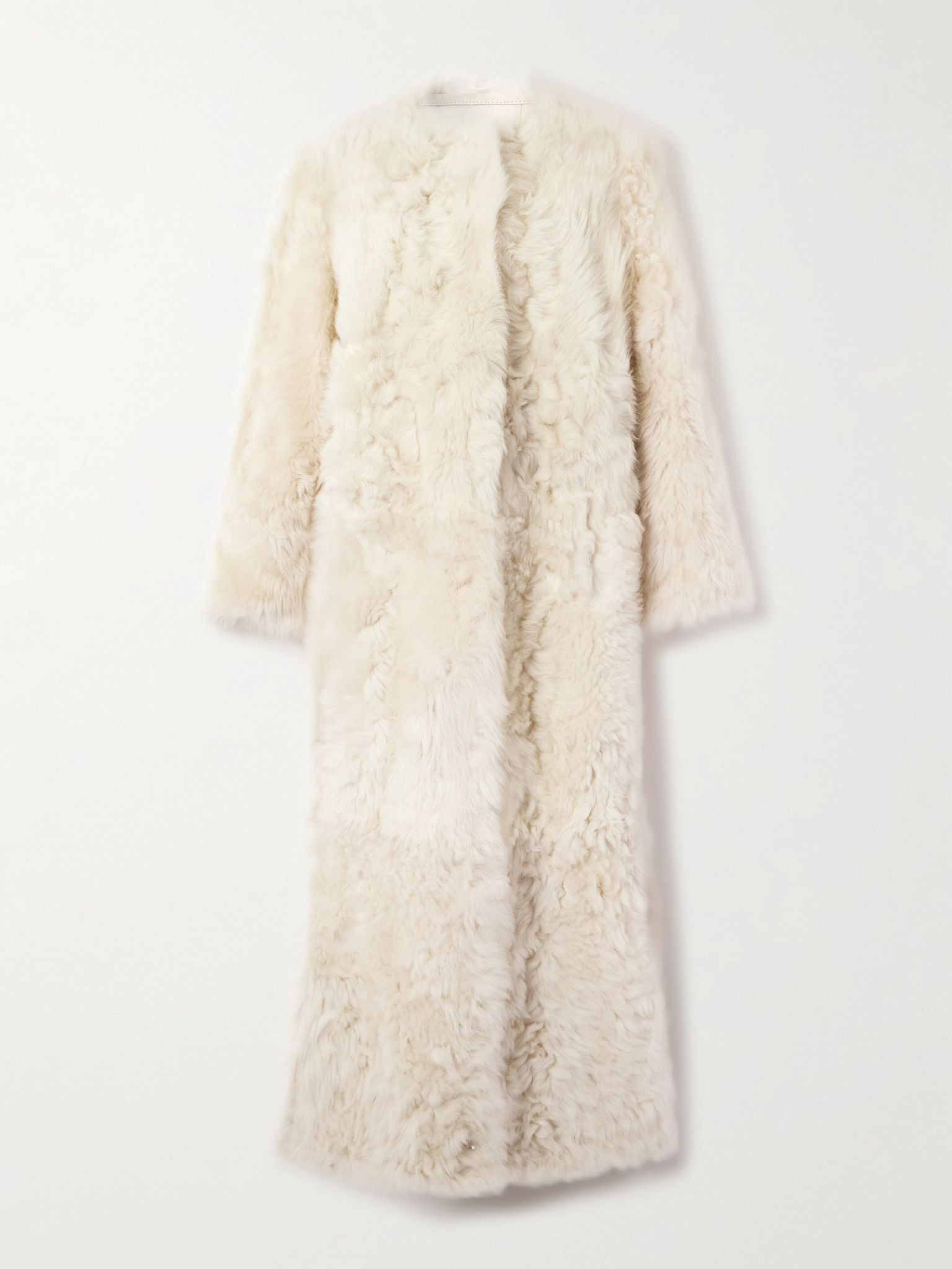 Shearling coat White - 1