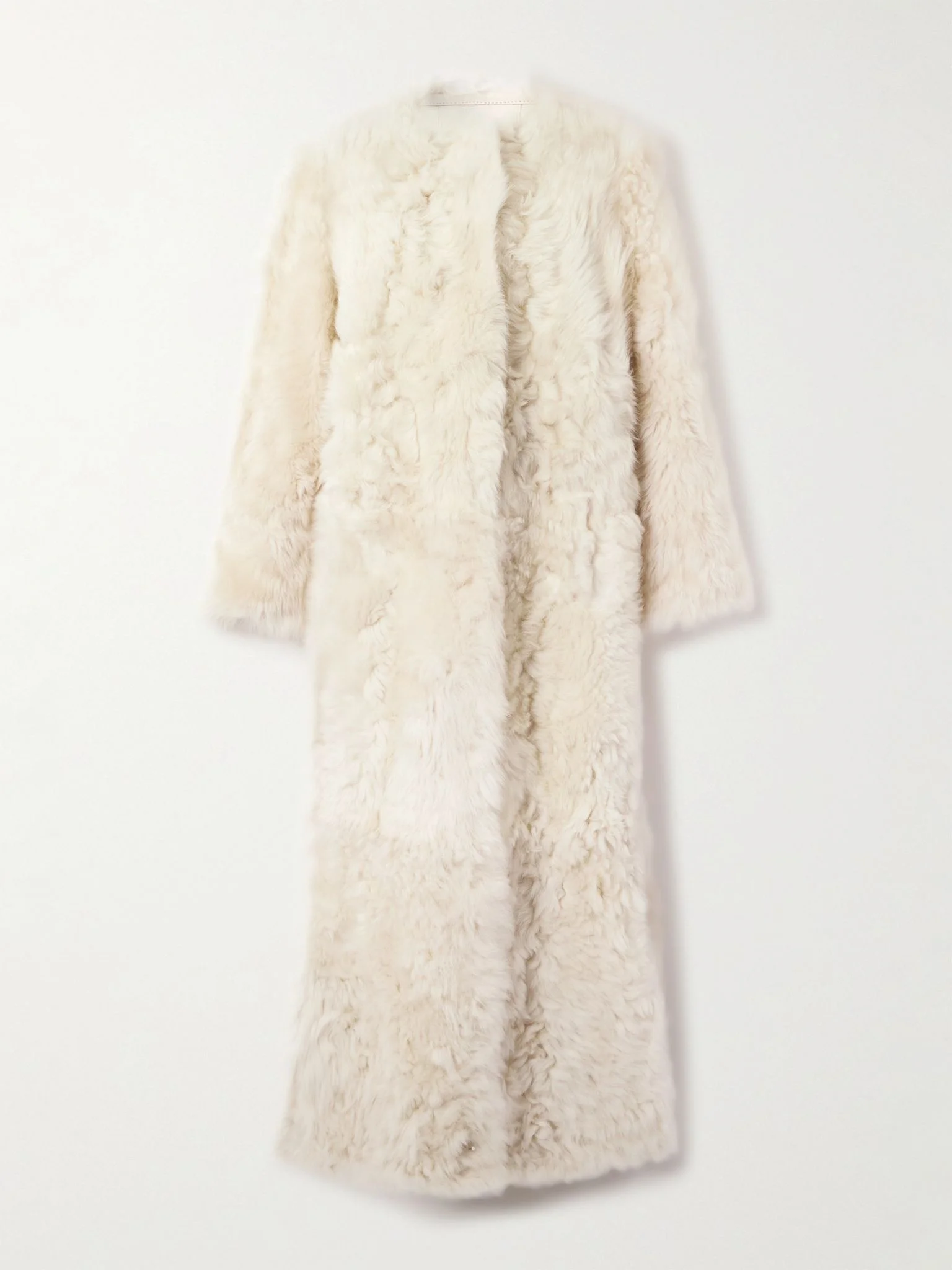 Shearling coat White - 1