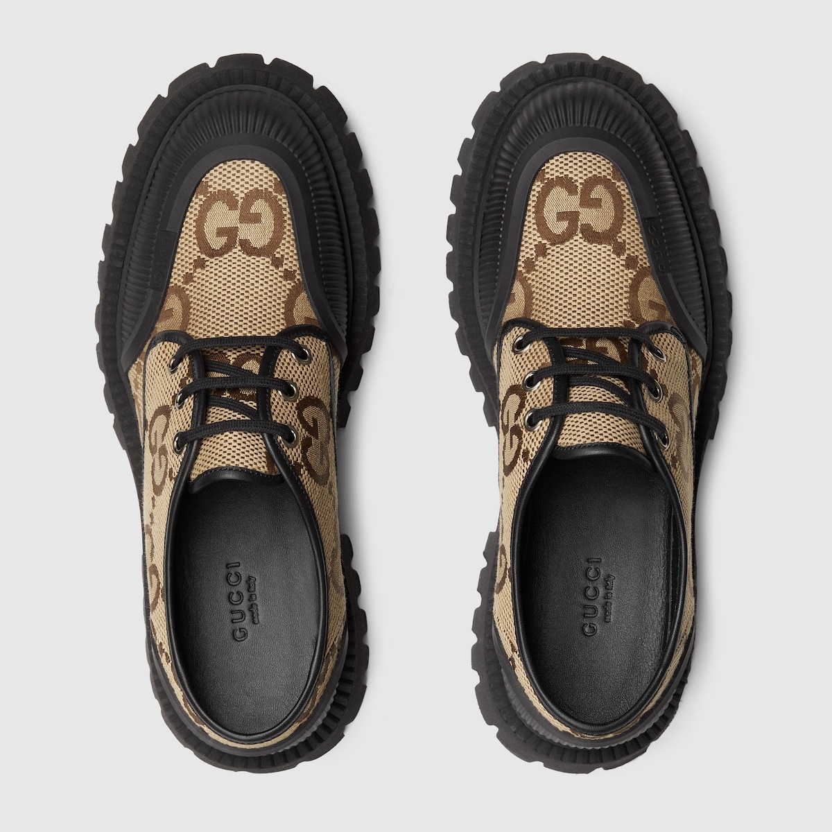 Women's maxi GG lace-up shoe - 5