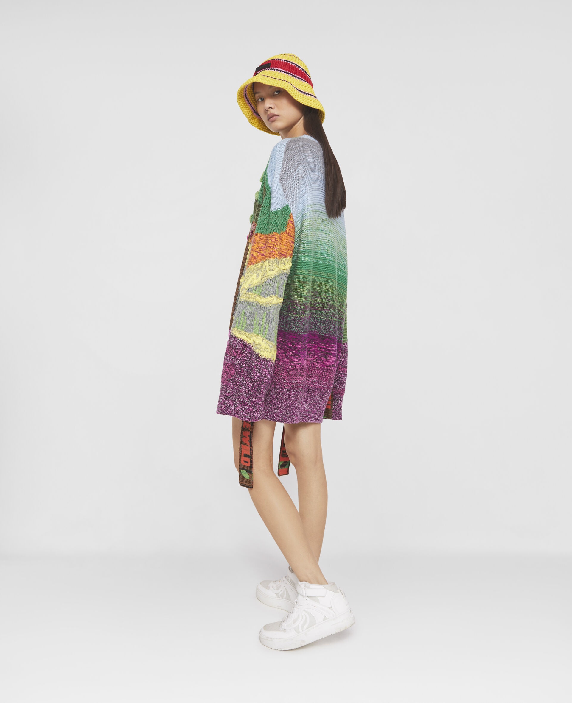 'Tree of Life' Jacquard Knit Jumper - 3