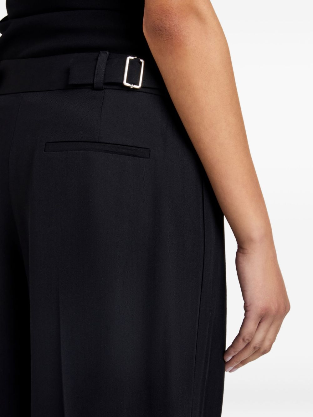 pleated palazzo pants - 5