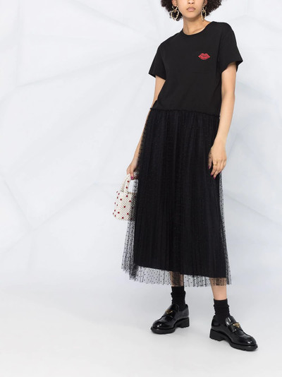 REDValentino tulle-skirt mid-length dress outlook