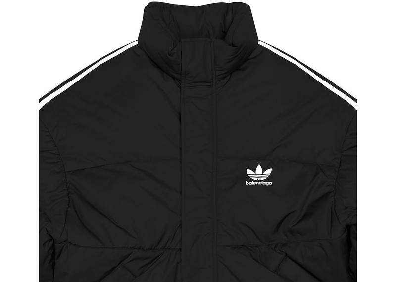 BALENCIAGA Balenciaga x adidas Puffer Jacket Black outlook