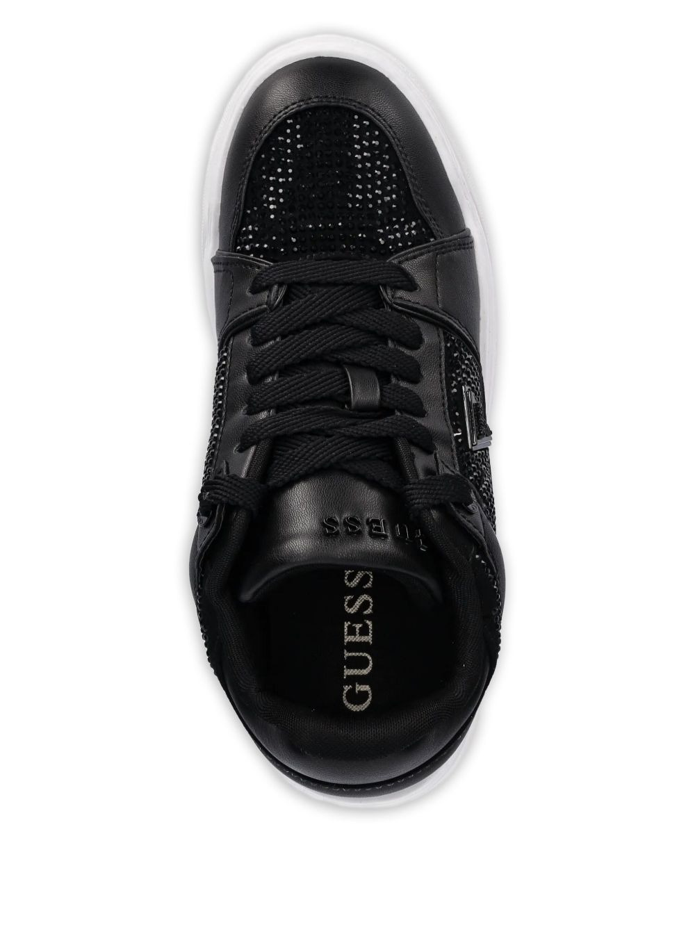 crystal-embellished trainers - 4