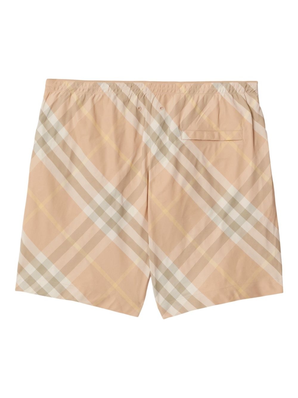 checked swim shorts - 2