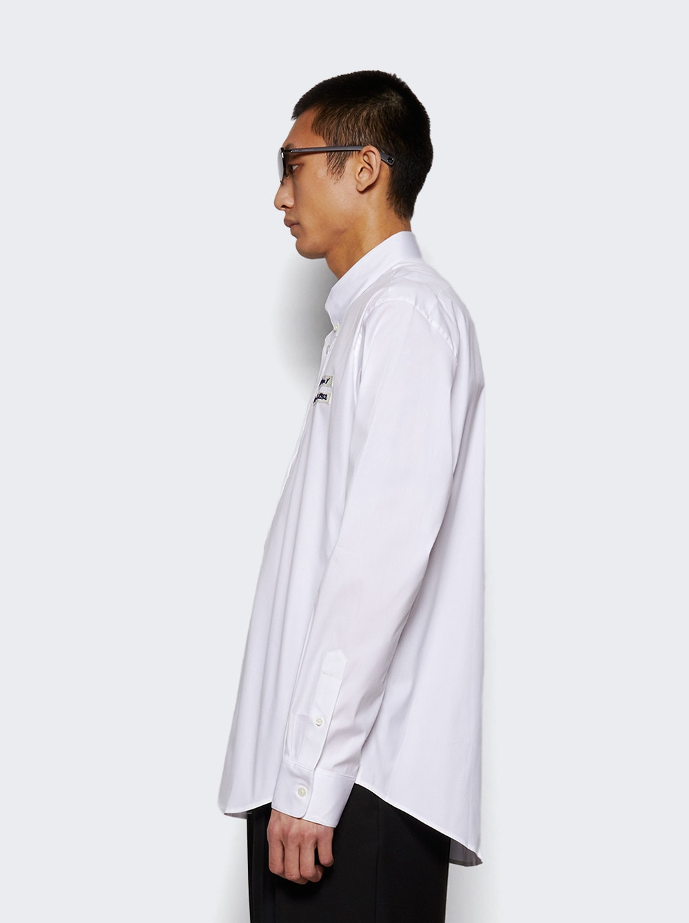 Custom Fit Shirt White - 4