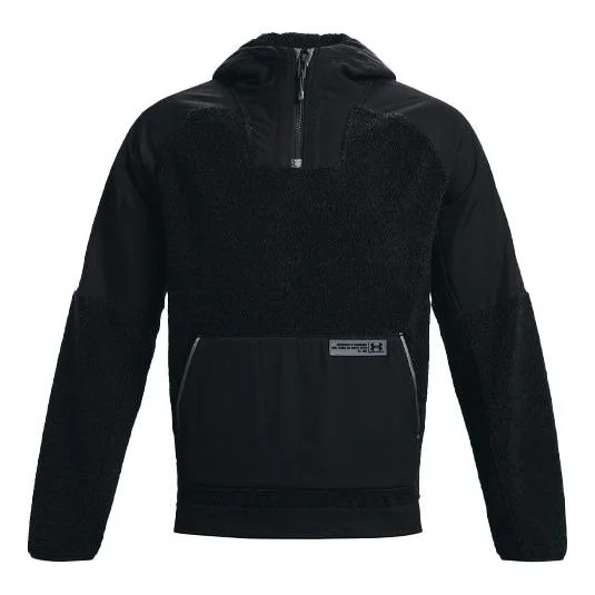 Under Armour Mission Boucle Anorak Hoodie 'Black' 1366094-001 - 1