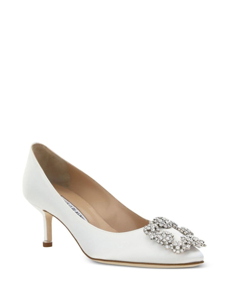 Manolo Blahnik 50mm Hangisi pumps outlook