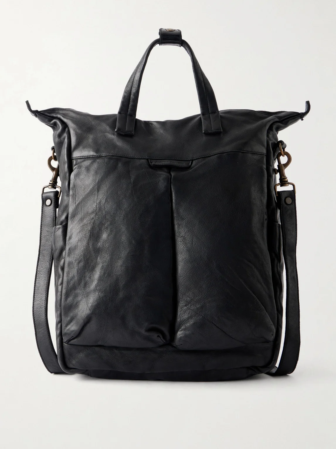 Helmet 005 Full-Grain Leather Tote Bag - 1