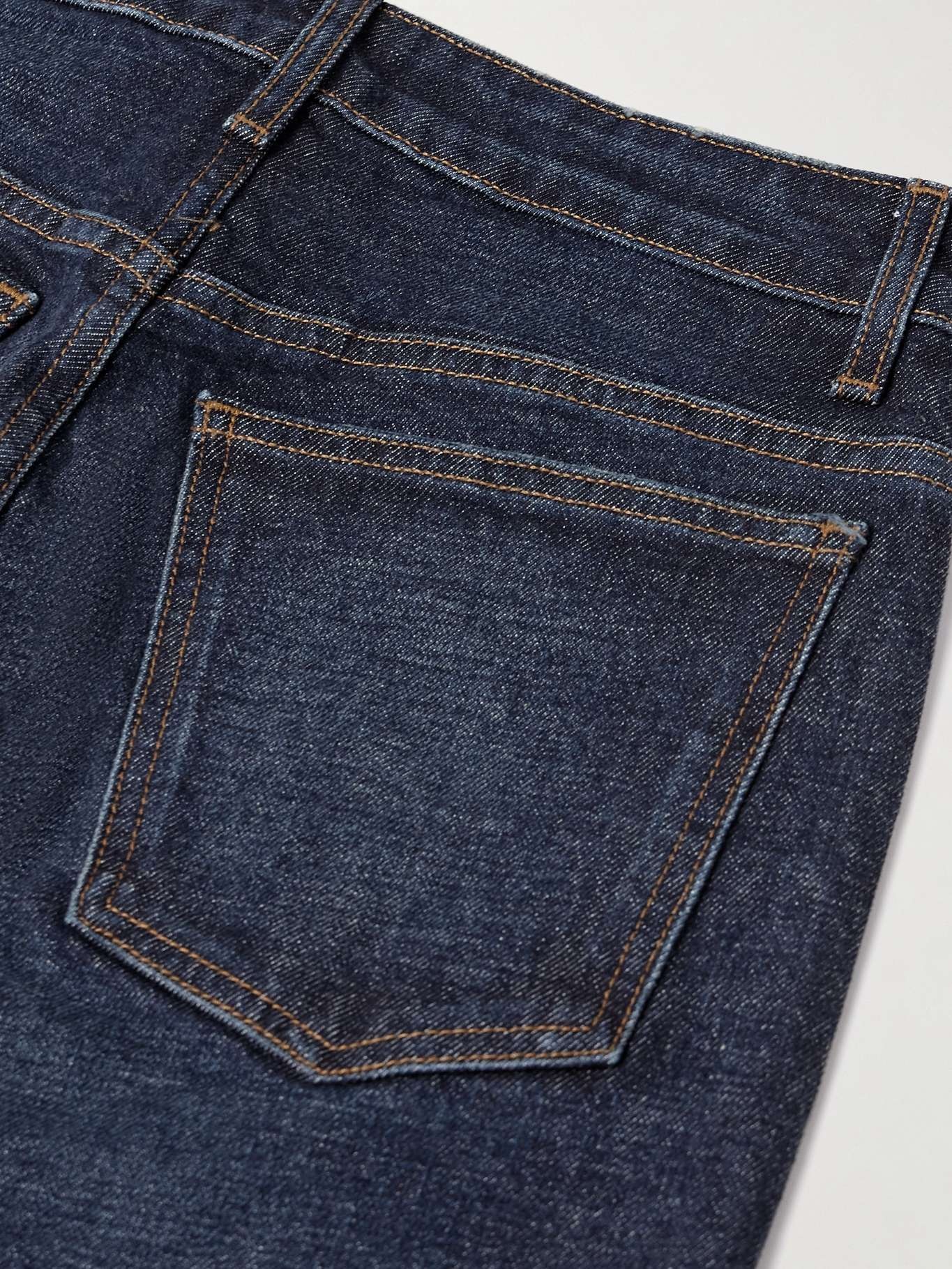 Danielle high-rise straight-leg jeans Dark denim - 5