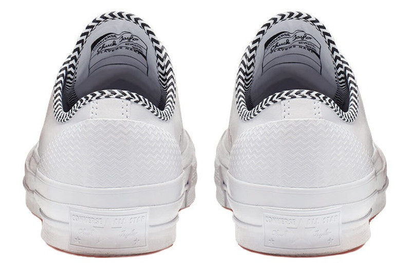 Converse (WMNS) Converse Chuck 1970S Mission-V Low Top Black Stripe Line 'White Black' 565370C outlook