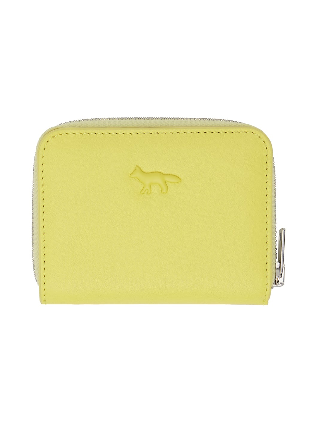 Yellow Cloud Zipped Wallet - 1