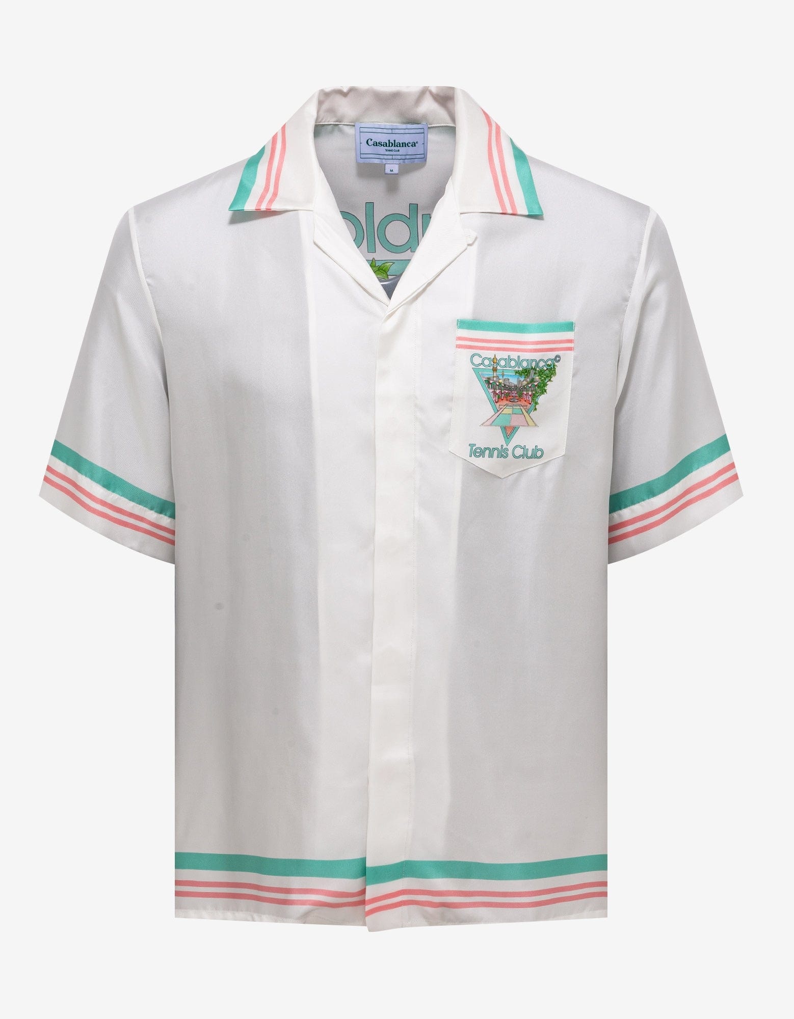 White Tennis Club Pastelle Camp Shirt - 1