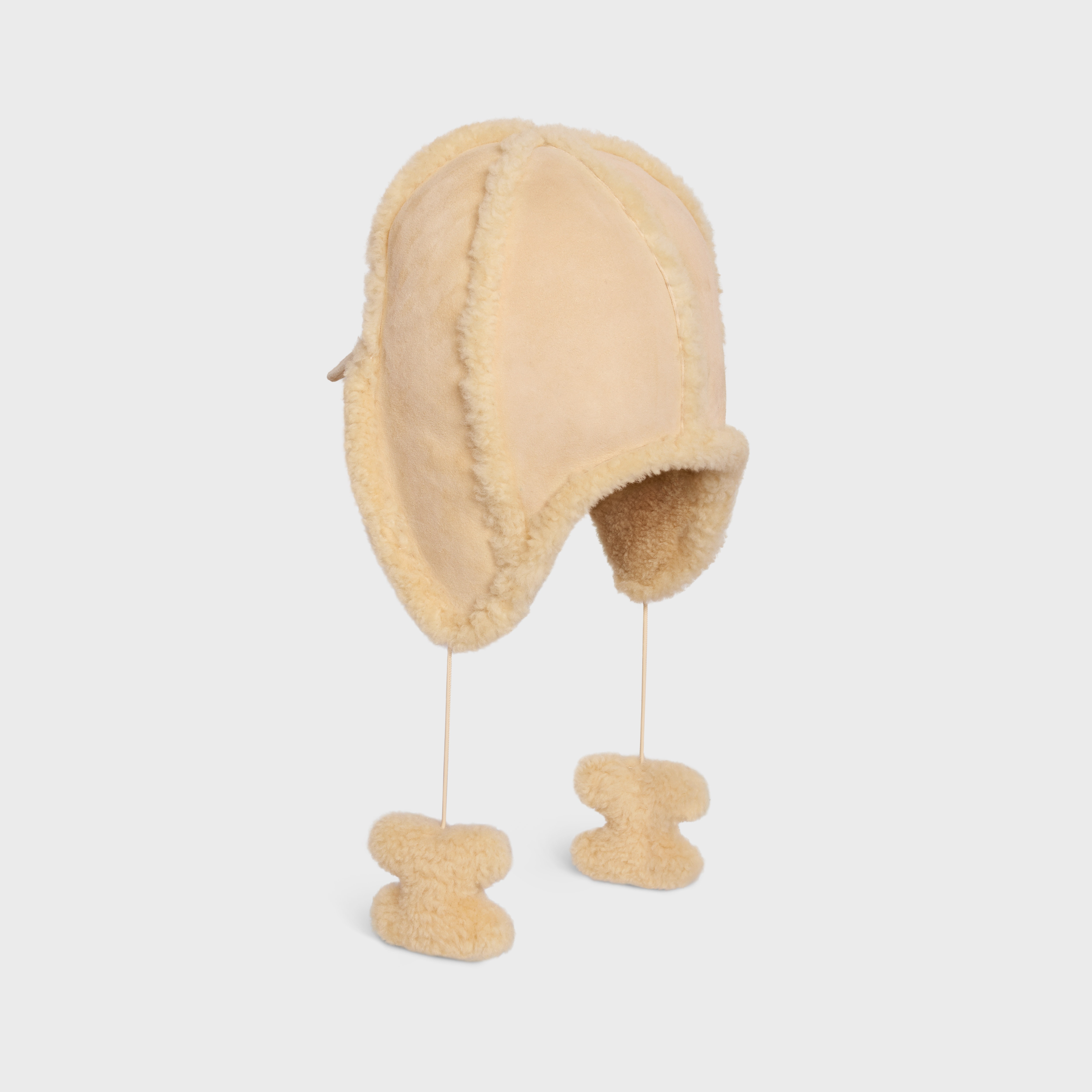 triomphe chapka hat in shearling - 4