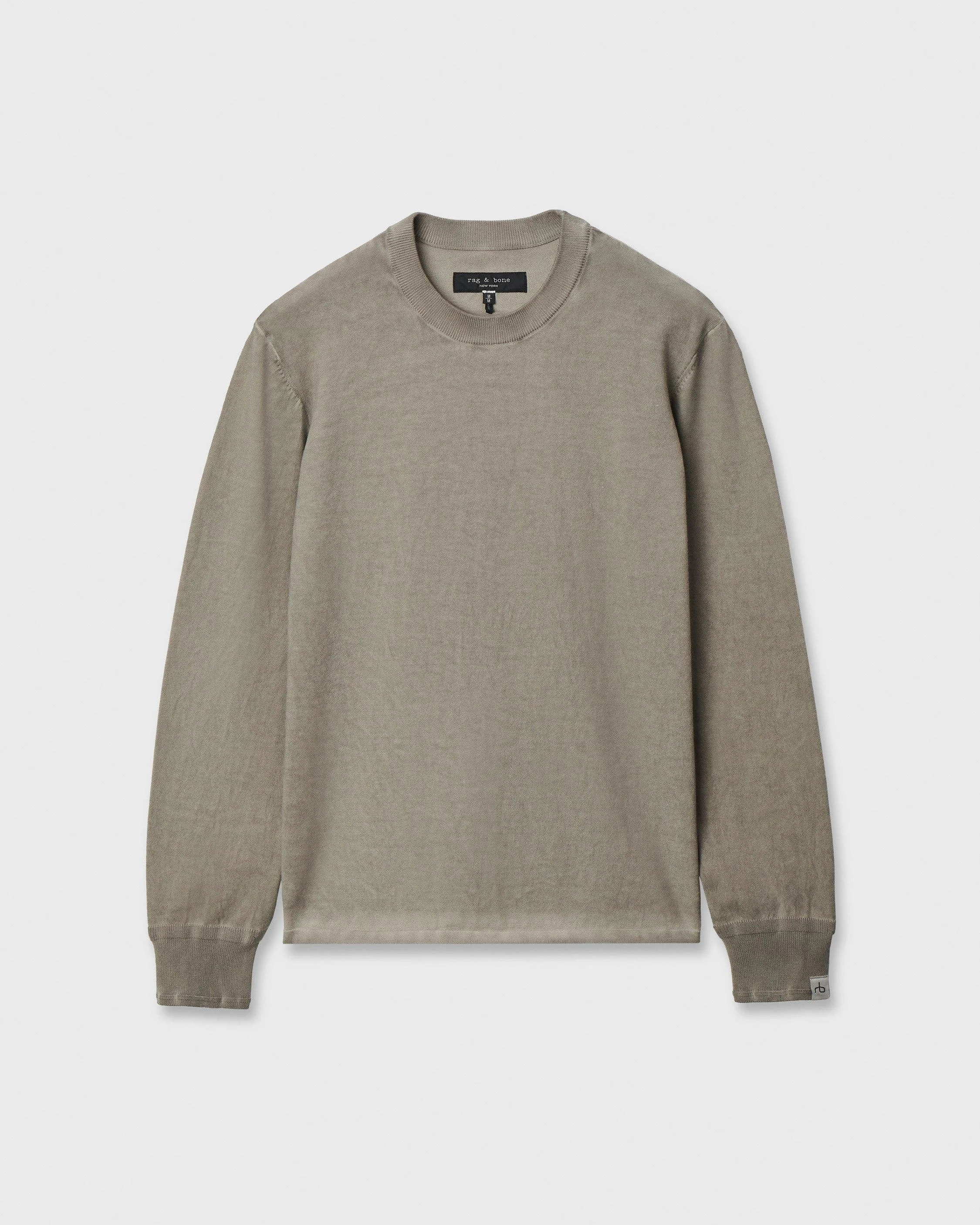 Washed Cotton Sweater - 1