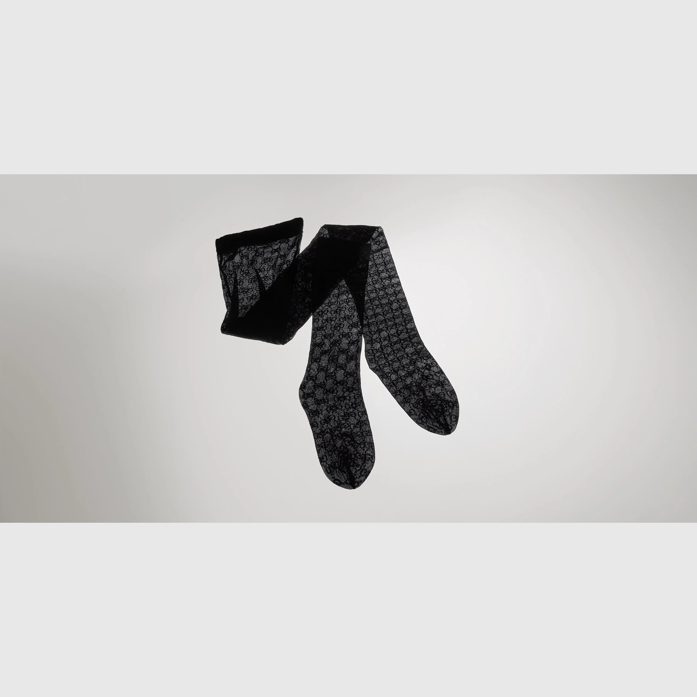 GG stretch nylon tights - 1