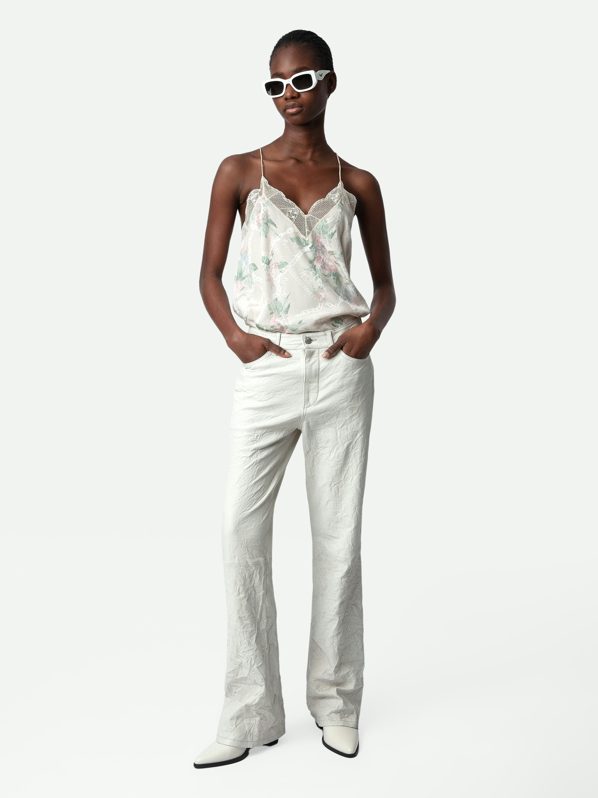 Christy Silk Camisole - 2