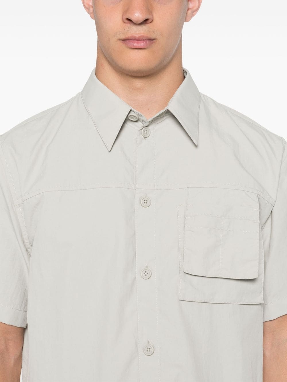 utility-pocket shirt - 5