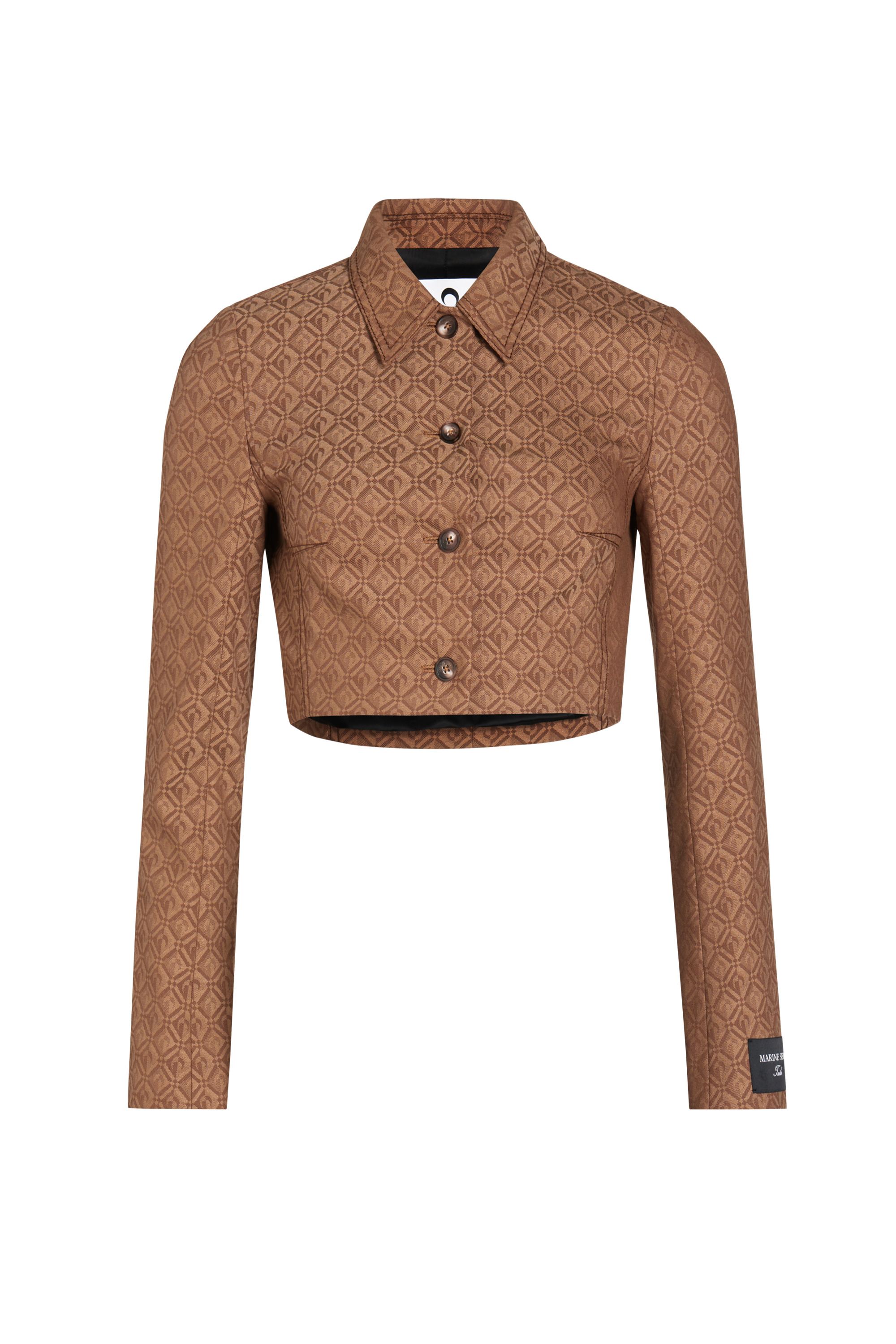 Regenerated Moon Diamant Jacquard Tailored Jacket - 1