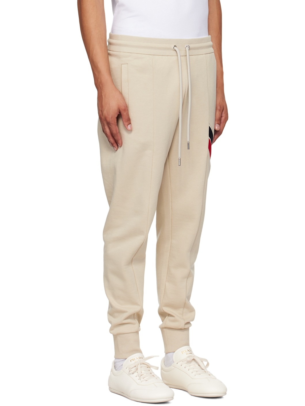 Gray Stripe Sweatpants - 2