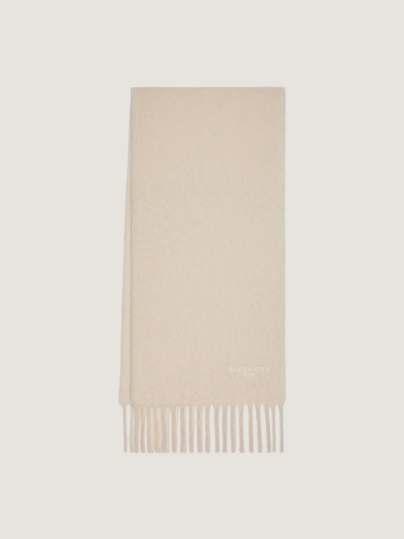 GIVENCHY PARIS LARGE SCARF IN ALPACA WOOL 1