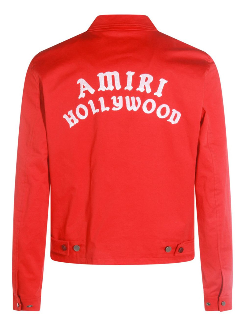 AMIRI embroidered-logo jacket outlook