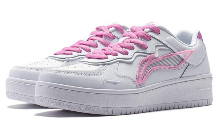 (WMNS) Li-Ning Rise the Phoenix 'White Pink' AGCT380-3 - 4