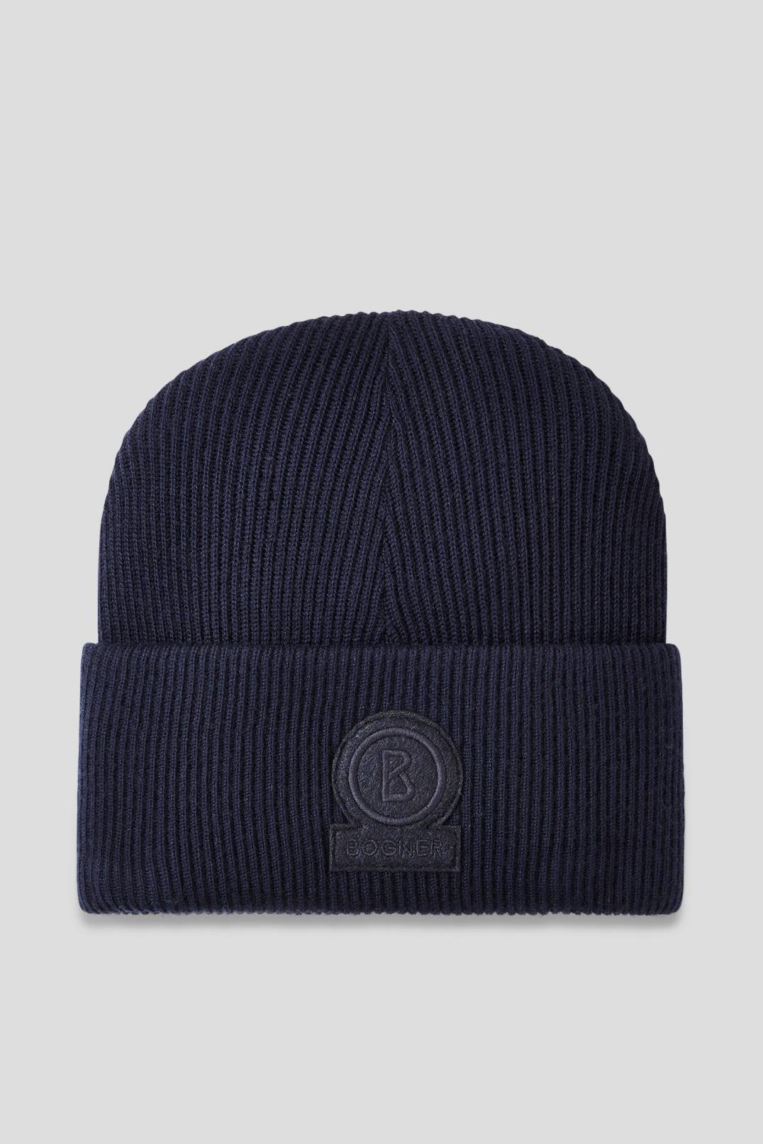 PHILIP PURE NEW WOOL HAT IN NAVY BLUE - 1