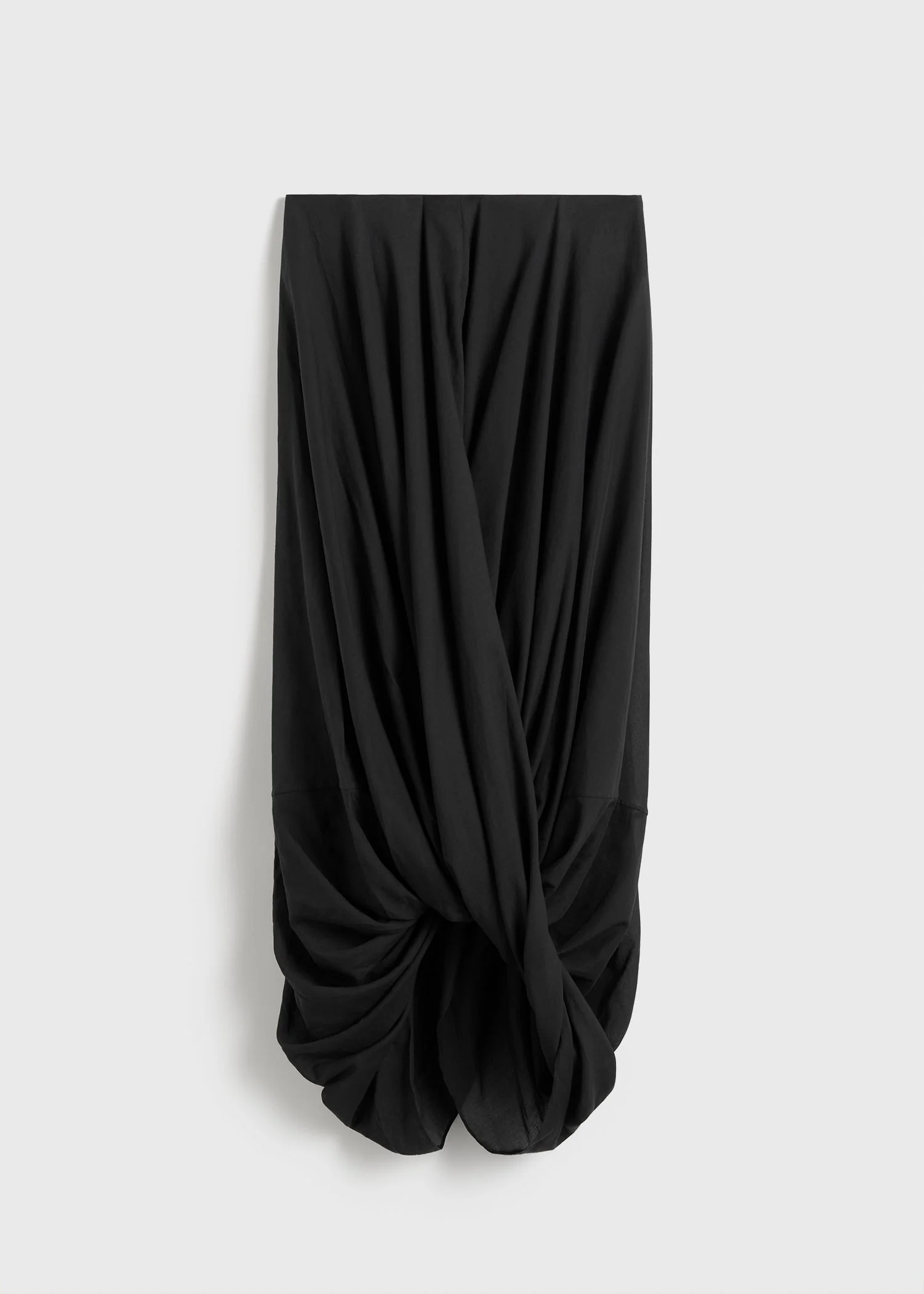 Cocoon skirt black - 1